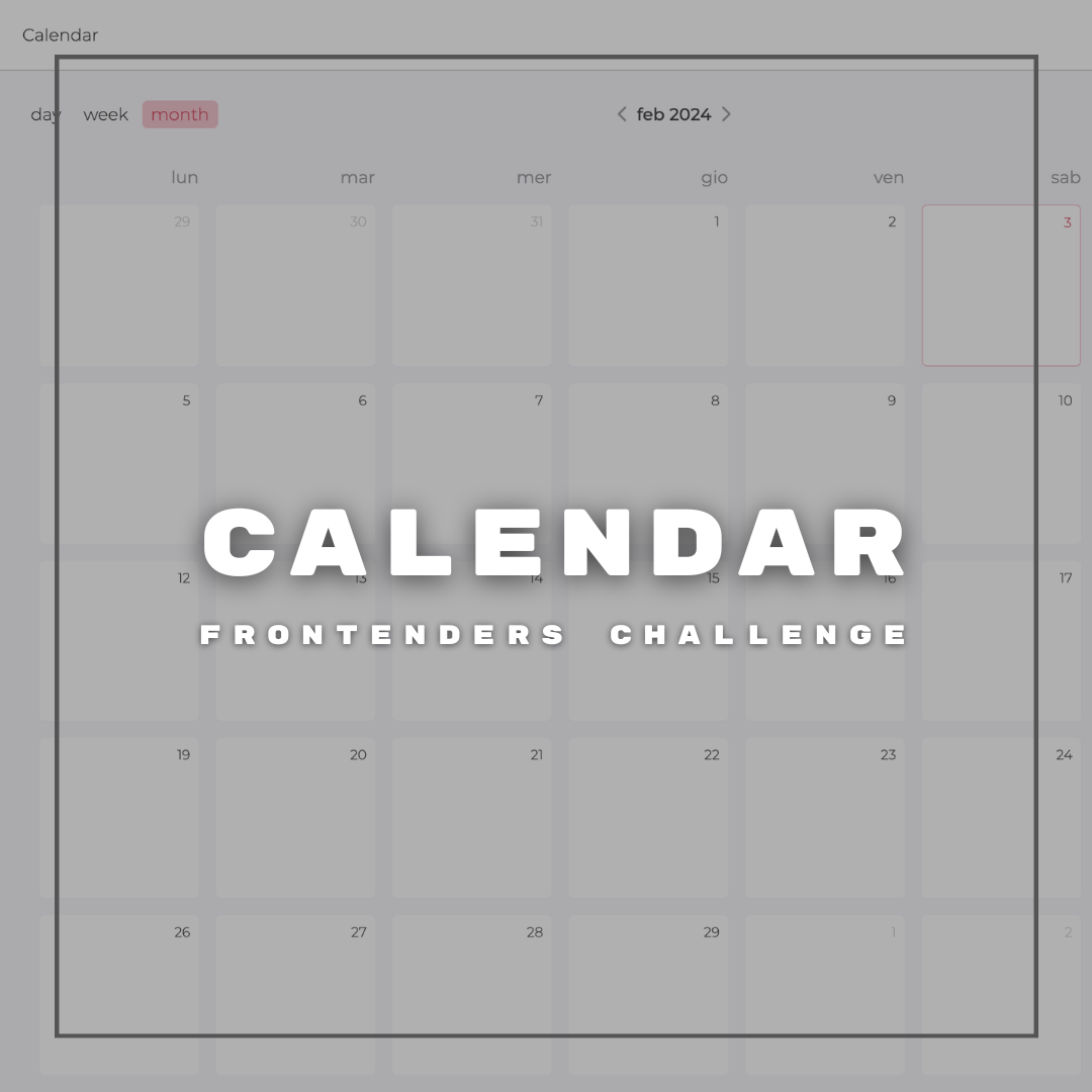 Calendar